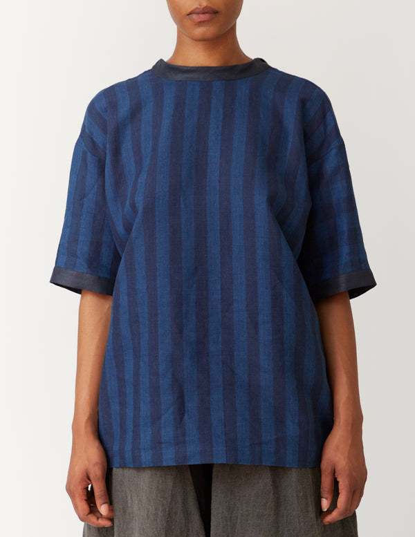 Backwards T-Shirt ～indigo～