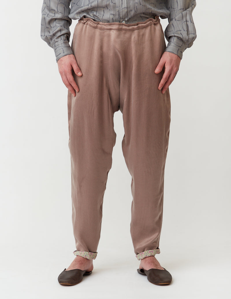 Sarrouel Style Drawcord Pants～baby pink～ – NOBNAGA Paris